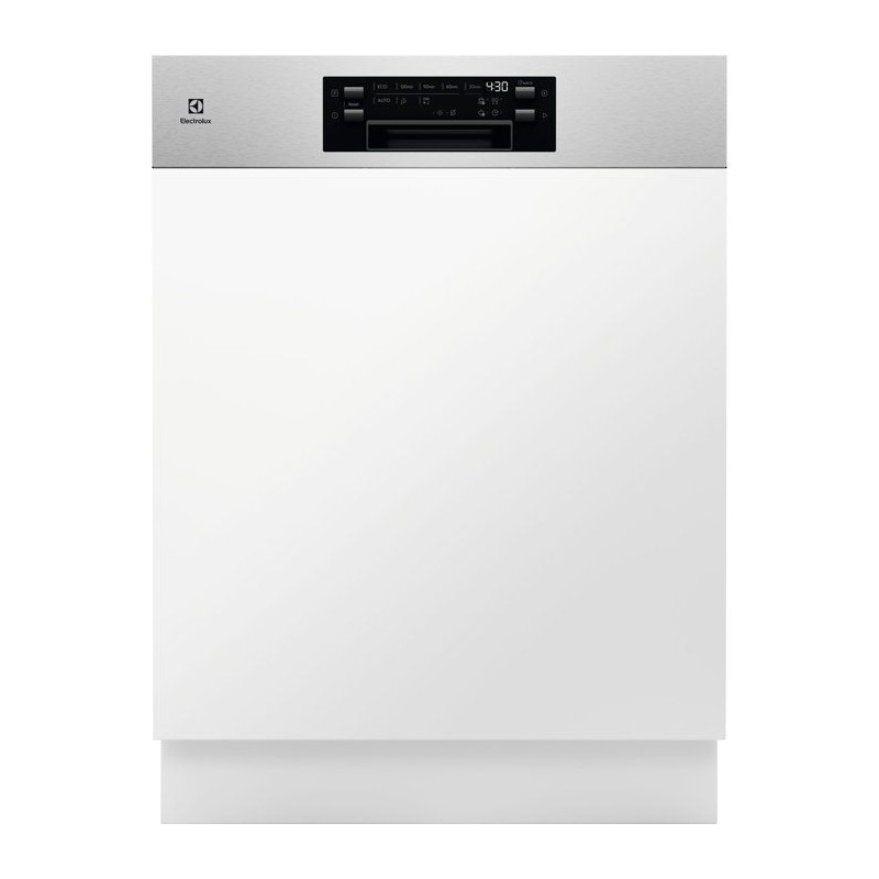Lave-vaisselle semi-encastrable ELECTROLUX E62ID221SX - 14 couverts -