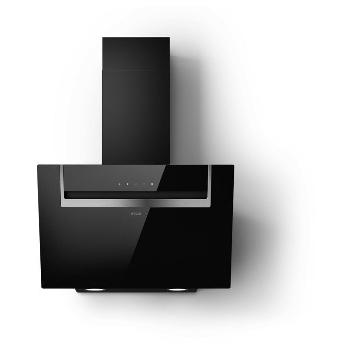 Hotte aspirante - ELICA - SHEEN-S BL/A/60 - 60 cm - Noir - Design moderne