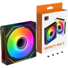 XIGMATEK Infinity PRO 3 - Ventilateur 120 mm - Noir