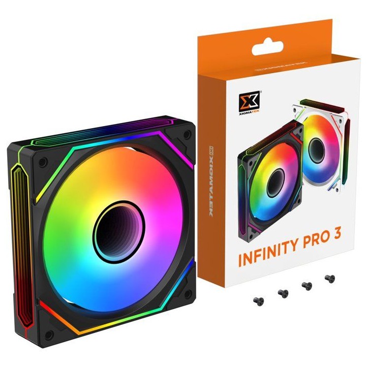 XIGMATEK Infinity PRO 3 - Ventilateur 120 mm - Noir XIGMATEK Infinity PRO 3 - Ventilateur 120 mm - Noir