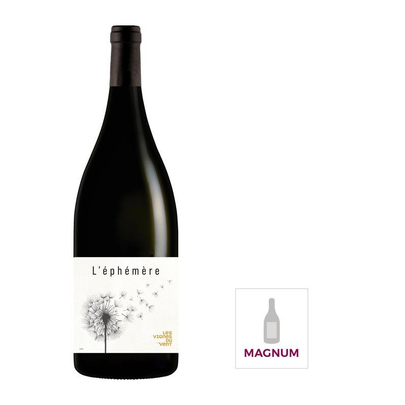 Magnum L'Ephémere 2022 Côtes du Roussillon Villages - Vin rouge de L