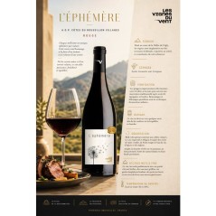 L'Ephémere Les Vignes du Vent 2022 Côtes du Roussillon Villages - Vi