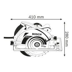 Scie circulaire Bosch Professional GKS 85G, 2200 W avec 1 lame de 235m