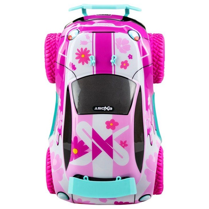 Voiture radiocommandée - EXOST - Pixie II - Echelle 1/12 - 27 MHz - Tout-terrain - Batterie rechargeable - Rose - Des 5 ans