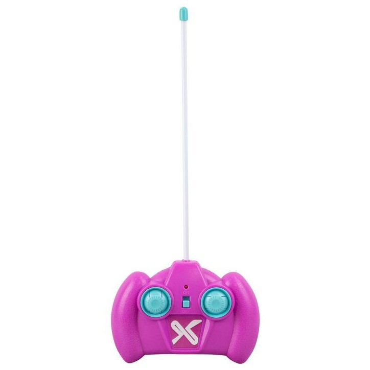 Voiture radiocommandée - EXOST - Pixie II - Echelle 1/12 - 27 MHz - Tout-terrain - Batterie rechargeable - Rose - Des 5 ans