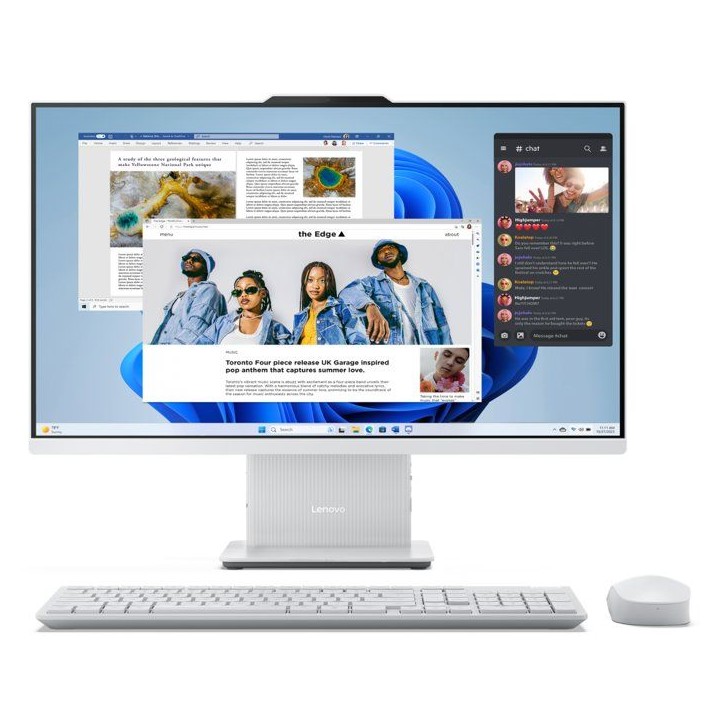 PC Tout-en-un LENOVO IdeaCentre AIO 27ARR9 - Windows 11 - 27 FHD - Ryzen 5-7533HS - 16 Go - 512 Go - Clavier + Souris sans fil PC Tout-en-un LENOVO IdeaCentre AIO 27ARR9 - Windows 11 - 27 FHD - Ryzen 5-7533HS - 16 Go - 512 Go - Clavier + Souris sans fil