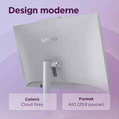 PC Tout-en-un LENOVO Lenovo A105 24 - Sans Windows - 23.8 FHD - Ryzen