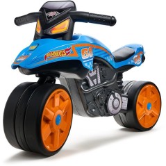 Draisienne - Roues silencieuses - FALK - Moto Hot Wheels - Plastique r
