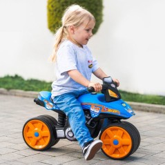 Draisienne - Roues silencieuses - FALK - Moto Hot Wheels - Plastique r