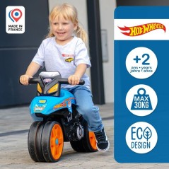 Draisienne - Roues silencieuses - FALK - Moto Hot Wheels - Plastique r