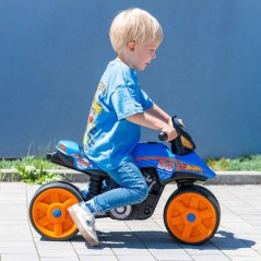 Draisienne - Roues silencieuses - FALK - Moto Hot Wheels - Plastique r