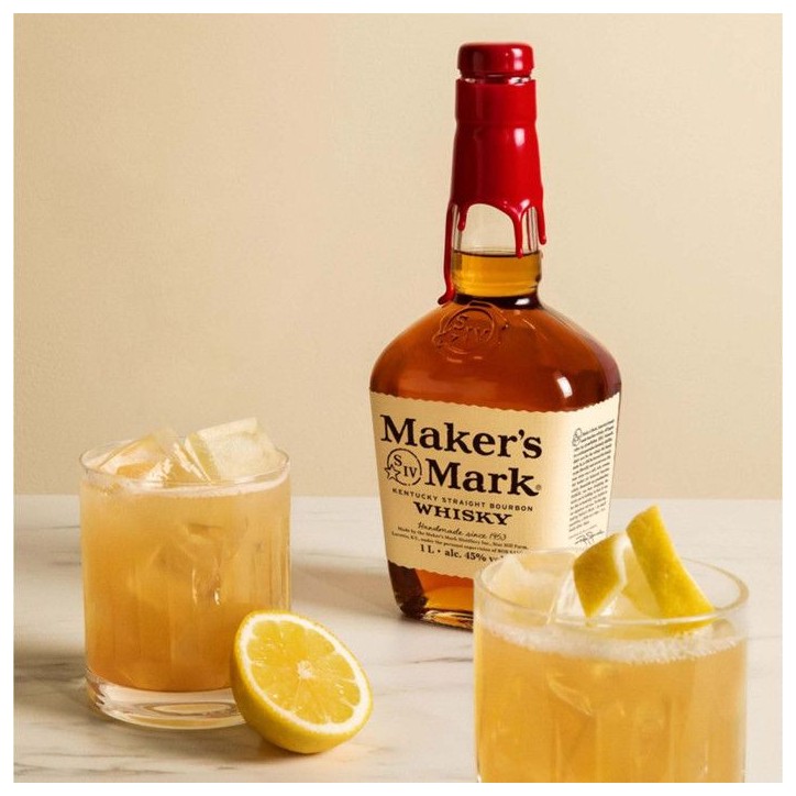Maker's Mark Kentucky Straight Bourbon Whisky sans étui 45% vol | 70cl