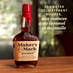 Maker's Mark Kentucky Straight Bourbon Whisky sans étui 45% vol | 70c