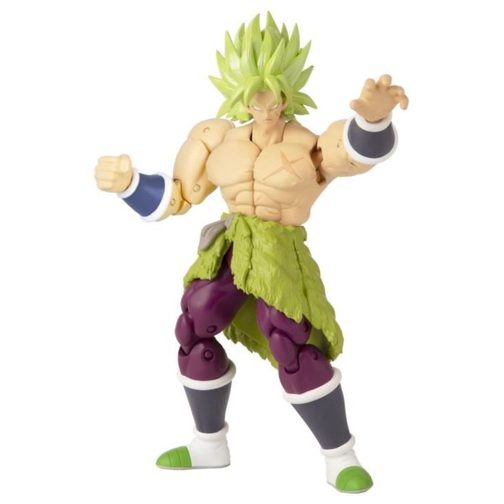 Figurine Dragon Stars - BANDAI - Broly Super Saiyan - 17cm - 16 points d'articulation Figurine Dragon Stars - BANDAI - Broly Super Saiyan - 17cm - 16 points d'articulation