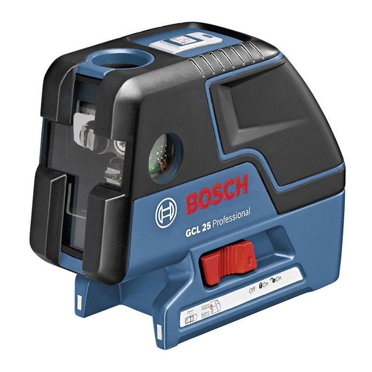 Niveau laser - BOSCH OUTILLAGE - GCL 25 Professional - Précision 2 mm - Sans fil - Ergonomique