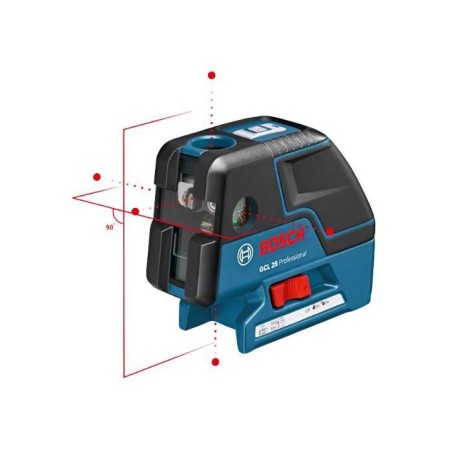Niveau laser - BOSCH OUTILLAGE - GCL 25 Professional - Précision 2 mm - Sans fil - Ergonomique