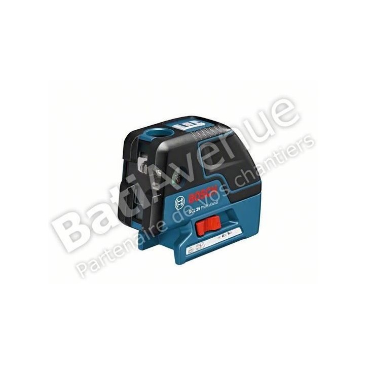 Niveau laser - BOSCH OUTILLAGE - GCL 25 Professional - Précision 2 mm - Sans fil - Ergonomique