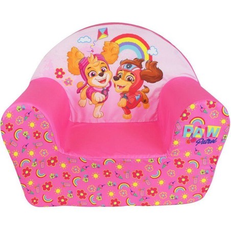 Fauteuil club enfant - FUN HOUSE - Pat'Patrouille Stella et Liberty - Origine France Garantie - mousse légere - 52 x 42 x 33 cm
