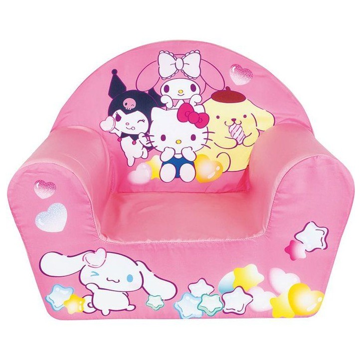 Fauteuil club enfant - Hello Kitty & Friends - FUN HOUSE - Origine France Garantie - Déhoussable