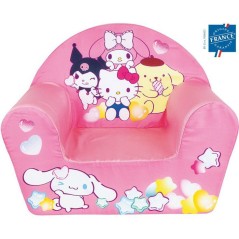 Fauteuil club enfant - Hello Kitty & Friends - FUN HOUSE - Origine France Garantie - Déhoussable