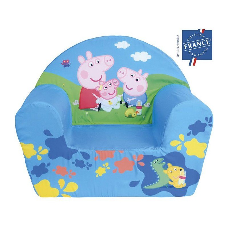 Fauteuil club enfant - FUN HOUSE - Peppa Pig Georges et Evie - Origine