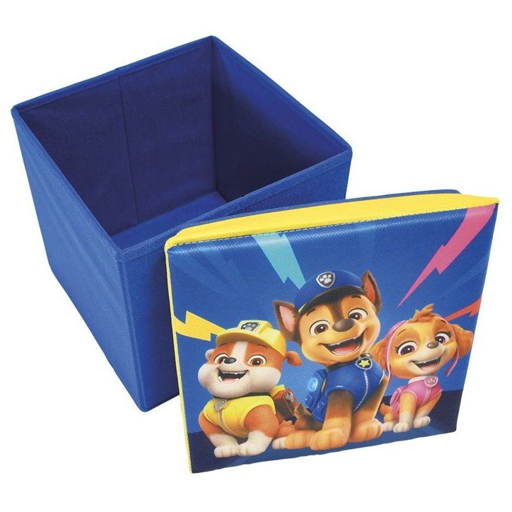 Ensemble table et tabouret de rangement - Pat'Patrouille - FUN HOUSE - Pliable - Mobilier enfant
