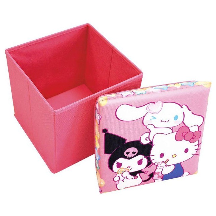 Ensemble table et tabouret de rangement - Hello Kitty - FUN HOUSE - Pliable - Mobilier enfant Ensemble table et tabouret de rangement - Hello Kitty - FUN HOUSE - Pliable - Mobilier enfant