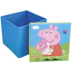 Ensemble table et tabouret de rangement - Peppa Pig - FUN HOUSE - Pliable - Mobilier enfant