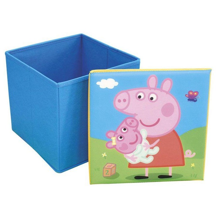 Ensemble table et tabouret de rangement - Peppa Pig - FUN HOUSE - Pliable - Mobilier enfant Ensemble table et tabouret de rangement - Peppa Pig - FUN HOUSE - Pliable - Mobilier enfant