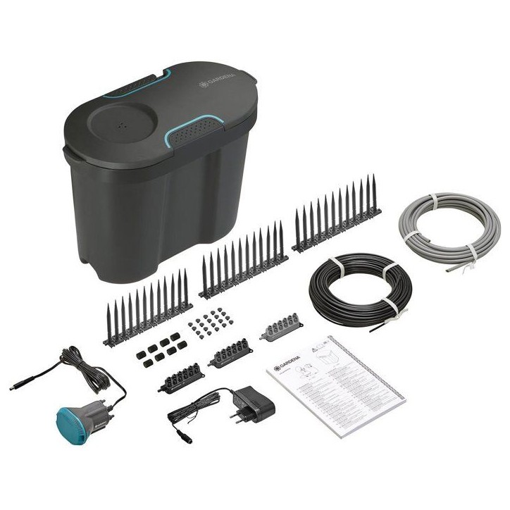 Arrosage automatique vacances - GARDENA - Réserve d'eau - Irrigation autonome - Pour plantes en pot