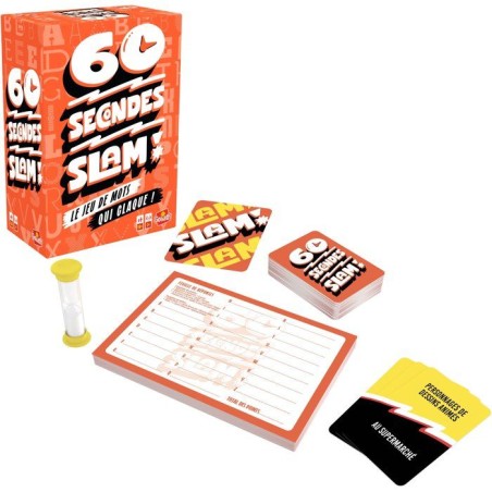 60 seconds slam - Jeu de société - GOLIATH - 2 joueurs minimum - Des