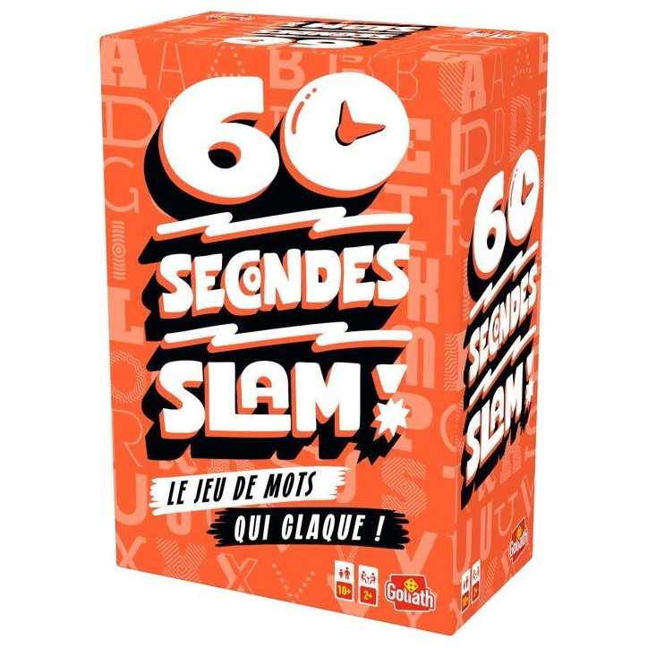 60 seconds slam - Jeu de société - GOLIATH - 2 joueurs minimum - Des 10 ans 60 seconds slam - Jeu de société - GOLIATH - 2 joueurs minimum - Des 10 ans
