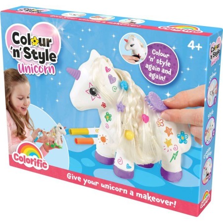 Ma Licorne a décorer - GOLIATH - Colorific Colour n' Style - Des 4 ans