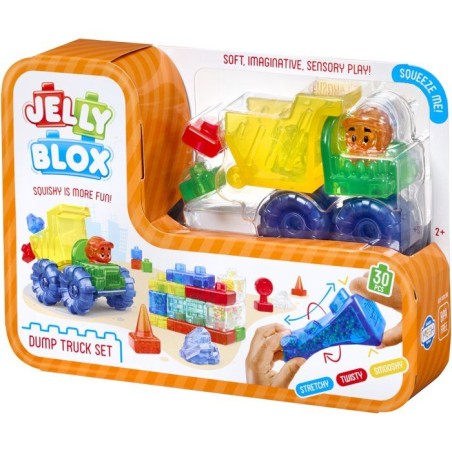 Jelly Blox Dump Truck - blocs sensoriels - GOLIATH - véhicule constru
