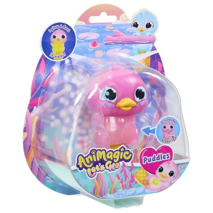 Animagic - GOLIATH - Let's Glo Puddles Pink - Animal intéractif - Rose - Des 4 ans Animagic - GOLIATH - Let's Glo Puddles Pink - Animal intéractif - Rose - Des 4 ans