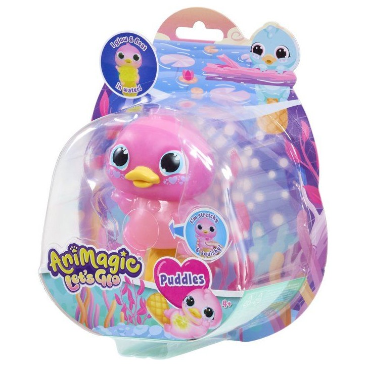 Animagic - GOLIATH - Let's Glo Puddles Pink - Animal intéractif - Rose - Des 4 ans Animagic - GOLIATH - Let's Glo Puddles Pink - Animal intéractif - Rose - Des 4 ans
