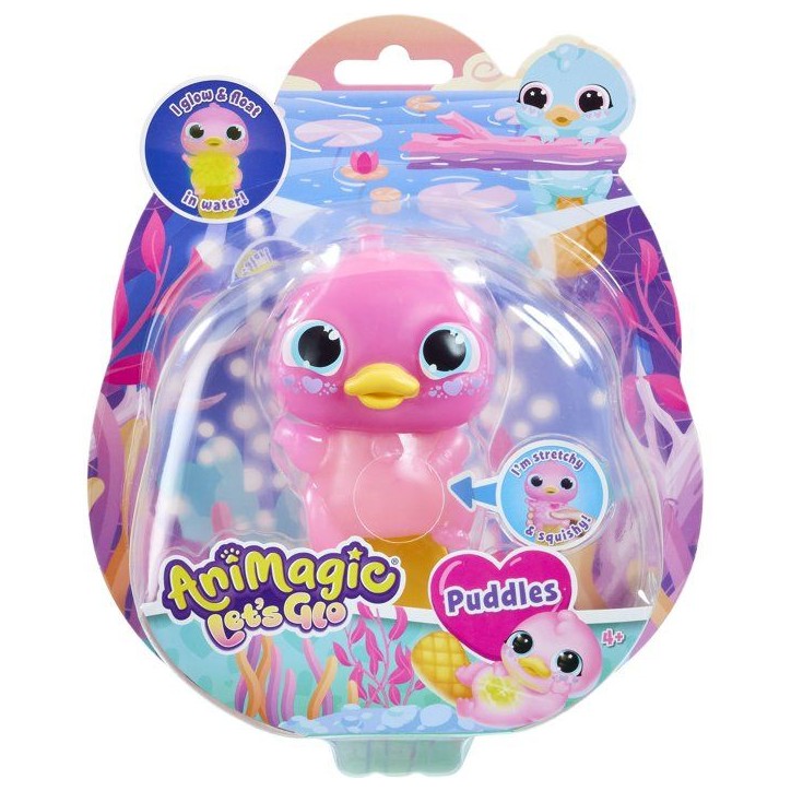 Animagic - GOLIATH - Let's Glo Puddles Pink - Animal intéractif - Rose - Des 4 ans Animagic - GOLIATH - Let's Glo Puddles Pink - Animal intéractif - Rose - Des 4 ans