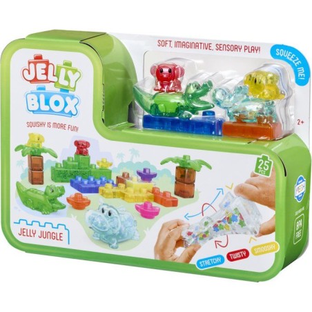 Jelly Blox Jungle Set - blocs sensoriels - GOLIATH - 24 pieces - des 2