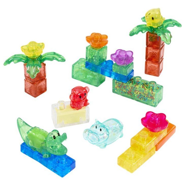 Jelly Blox Jungle Set - blocs sensoriels - GOLIATH - 24 pieces - des 2 ans Jelly Blox Jungle Set - blocs sensoriels - GOLIATH - 24 pieces - des 2 ans
