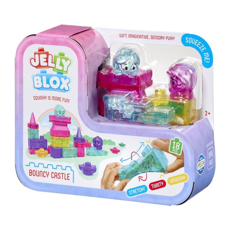 Jelly Blox Squish Castle - blocs de construction - GOLIATH - 30 pieces
