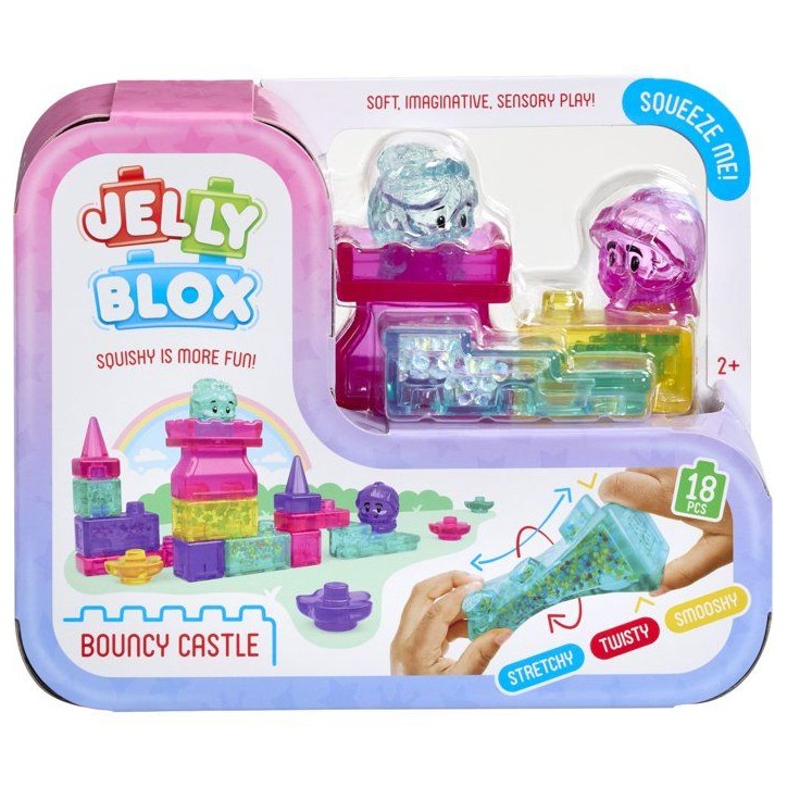 Jelly Blox Squish Castle - blocs de construction - GOLIATH - 30 pieces - des 2 ans Jelly Blox Squish Castle - blocs de construction - GOLIATH - 30 pieces - des 2 ans
