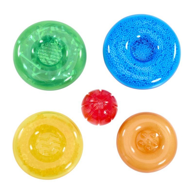 Lil' Jellies Jelly Stacker - blocs sensoriels - GOLIATH - 4 pieces - d