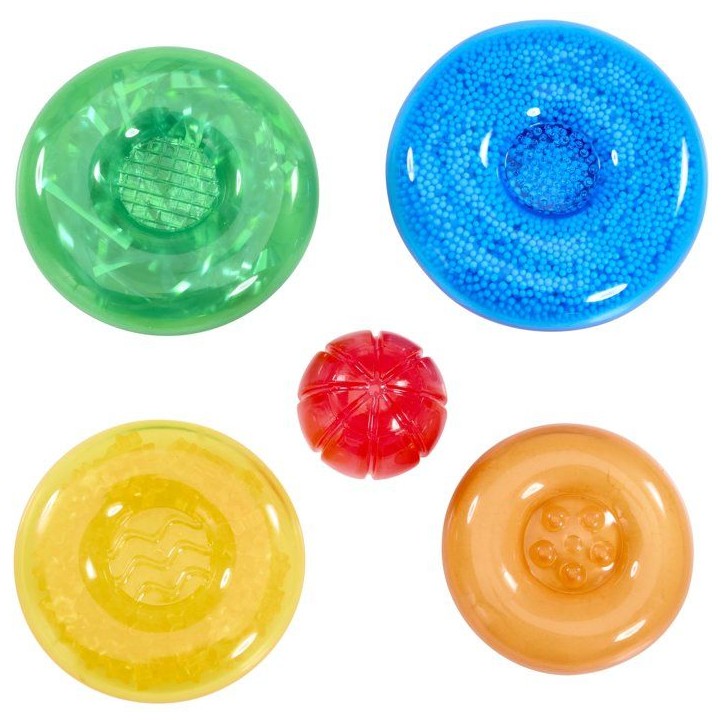 Lil' Jellies Jelly Stacker - blocs sensoriels - GOLIATH - 4 pieces - des 6 mois Lil' Jellies Jelly Stacker - blocs sensoriels - GOLIATH - 4 pieces - des 6 mois