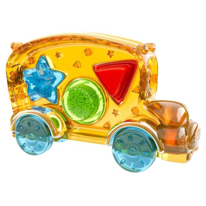 Lil' Jellies Jelly Bus - blocs sensoriels - GOLIATH - véhicule souple - des 6 mois