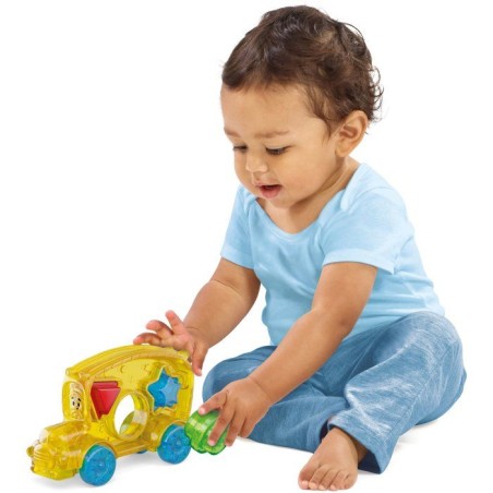 Lil' Jellies Jelly Bus - blocs sensoriels - GOLIATH - véhicule souple - des 6 mois