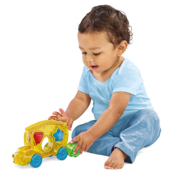 Lil' Jellies Jelly Bus - blocs sensoriels - GOLIATH - véhicule souple - des 6 mois