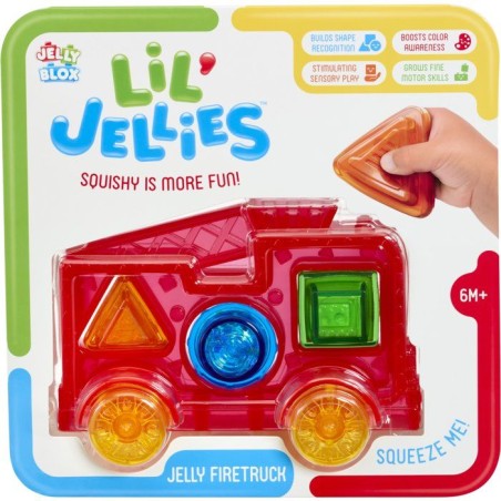 Lil' Jellies Jelly Fire Truck - blocs sensoriels - GOLIATH - camion so