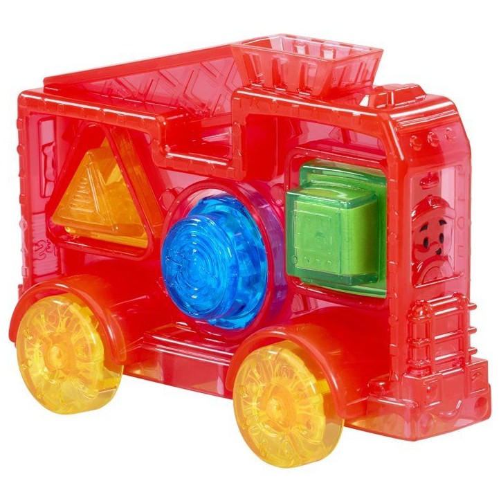 Lil' Jellies Jelly Fire Truck - blocs sensoriels - GOLIATH - camion souple - des 6 mois