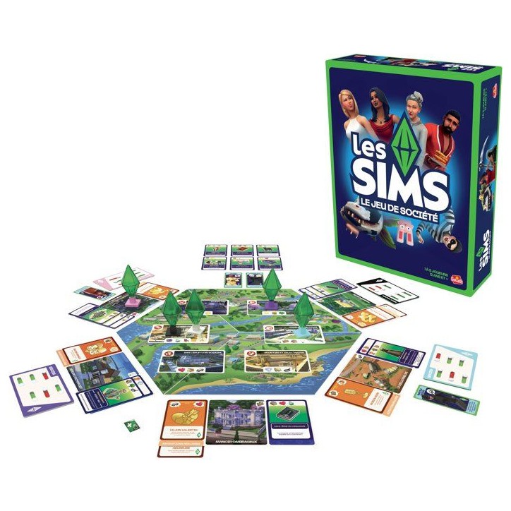 The Sims - jeu de société - GOLIATH - stratégie et simulation The Sims - jeu de société - GOLIATH - stratégie et simulation
