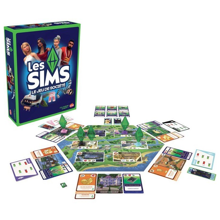 The Sims - jeu de société - GOLIATH - stratégie et simulation The Sims - jeu de société - GOLIATH - stratégie et simulation